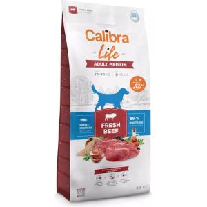 Calibra Dog Life Adult Medium Прясно говеждо 2, 5 кг