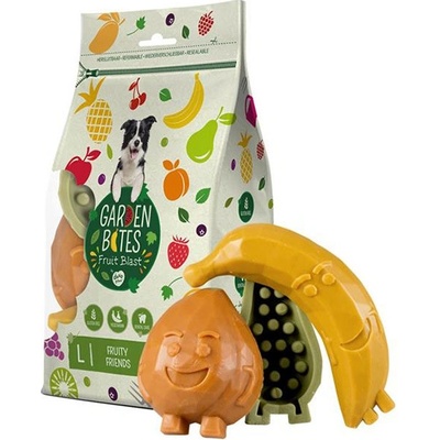 DUVO+ Garden Bites fruity friends L 12,5 cm 3 ks / 270 g ovocné sáček