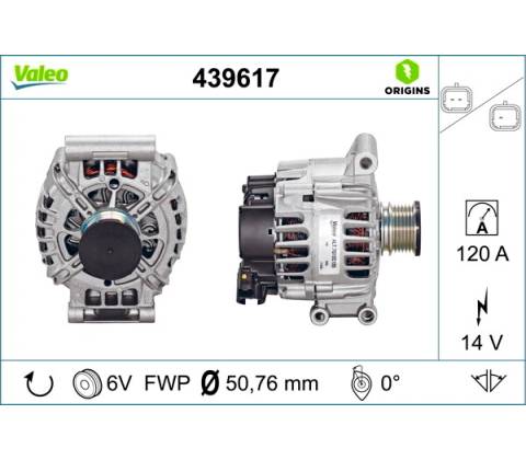 Alternátor VALEO 439617