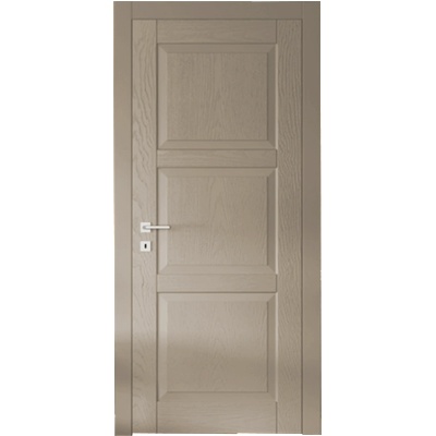èkasa group Интериорна врата с каса EKASA SOFT 80x210х12 см, панти, магнитна брава, дърво, гълъбово сиво (SO-810/TORTORA)