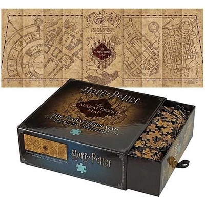 CurePink Harry Potter: The Marauder's Map 89 x 33 cm NOB9457 1000 dílků – Zboží Mobilmania