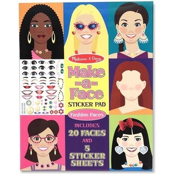 Image 1 of Melissa & Doug - Детски стикери - Направи лица (14195)