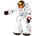 Xtrem Bots Интерактивен робот Xtrem Bots - Charlie астронавт (XT3803085 )