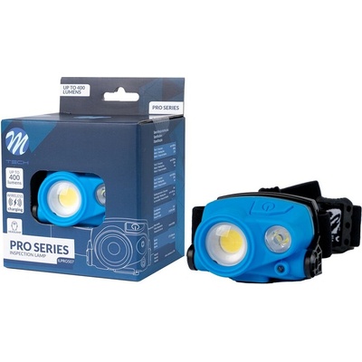 Inspekční čelovka M-TECH PRO 3W + 3W COB
