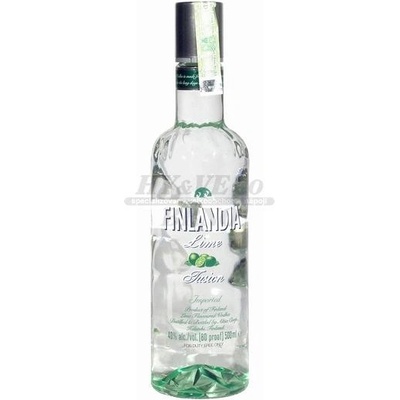 Finlandia Lime 0,5 l (čistá fľaša)