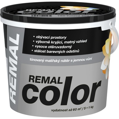 REMAL Color 6 kg 190 Tmavo šedá