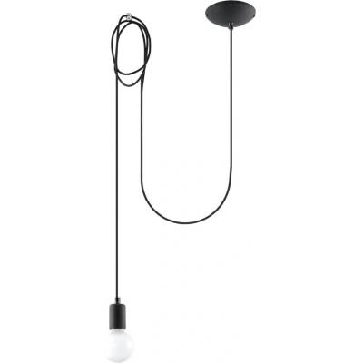 Sollux Черно висящо осветително тяло Spider - Sollux (NL.0369)