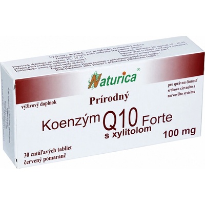 Naturica Prírodný Koenzým Q10 30 mg 30 tabliet