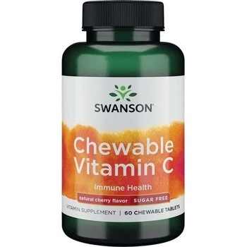 Swanson Chewable Vitamin C, 60 таблетки, Swanson (SW1538)