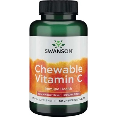 Swanson Chewable Vitamin C, 60 таблетки, Swanson (SW1538)