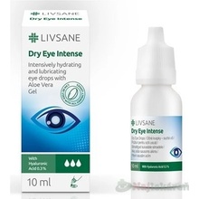 Livsane Očné kvapky suché oči bez konzervantov s 0,1% HA 10 ml
