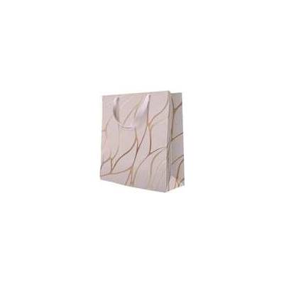 Darčeková taška premium stredná - Fluid Waves 20x10x25 cm