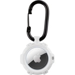 Tactical Стилен ключодържател от поликарбонат за Apple AirTag - Tactical AirTag Beam Rugged 2.0 Case (бял) (57983121132)