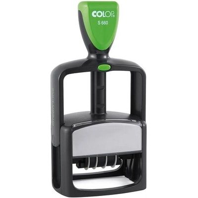 Colop Датник Green Line S660, с цифри, 58 x 37 mm, син (1085200002)