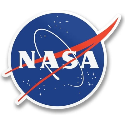 HYBRIS PRODUCTION AB samolepka NASA Insignia 10 cm