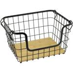 Horecano HOME-Метална касетка ЧЕРЕН МАТ 32.4x25.9xh9.19cm (WK830305) (0185154)