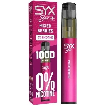 SYX BAR Mixed Berries 0 mg 1000 poťahov