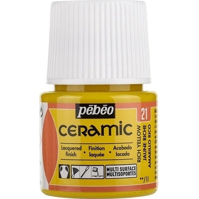 Pebeo Barva na keramiku Ceramic 45 ml Rich Gold