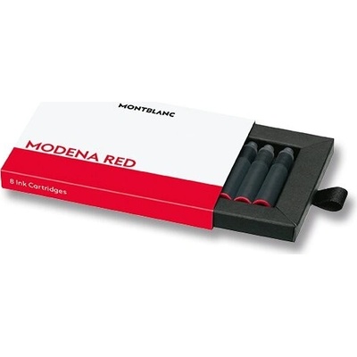 Montblanc Inkoustové bombičky Modena Red 8 ks 1503/7128205