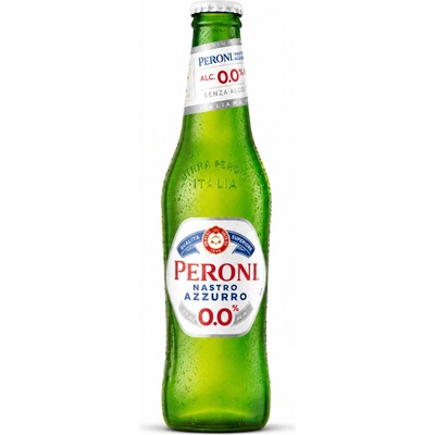 Peroni Nastro Azzurro nealkoholické pivo 0.0% 24 x 0,33 l Kartón (24ks)