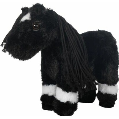 Plyšový koník hříbě Cuddle Pony hříbě černá