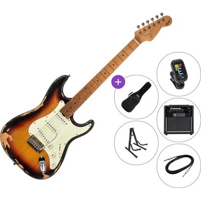 PSD Guitars STC-300R SET Сунбурст Електрическа китара