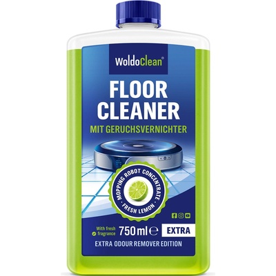 WoldoClean Čistič podlah pro roboty 750 ml Lemon