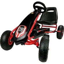 LeanToys Gokart HP003D nafukovacie kolesá čierna