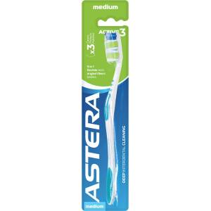 Astera Active 3 Четка за зъби, Medium