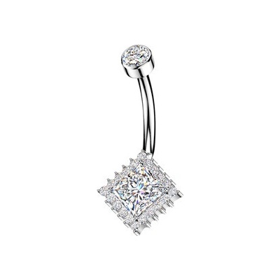 Šperky4U Piercing do pupíku TITAN TIT1739