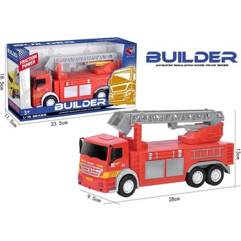 Детска Пожарна кола в кутия 33 см