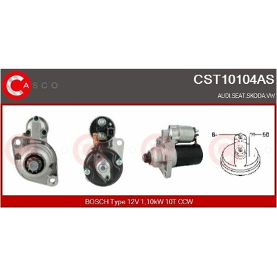 Startér CASCO CST10104AS