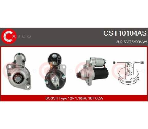 Startér CASCO CST10104AS