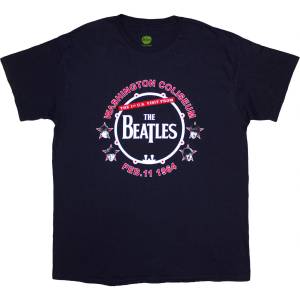 The Beatles Washington '64 Drum Navy Blue XL Риза (BEATTEE643MN04)