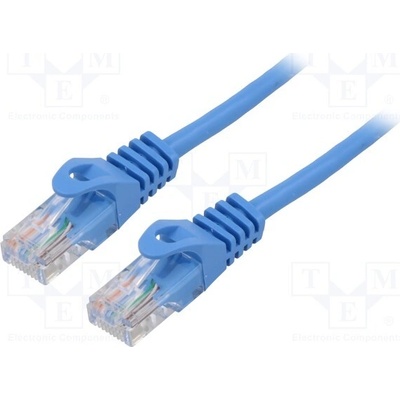 Lanberg PCU5-10CC-0200-B patch, CAT.5E, UTP, 2m, modrý