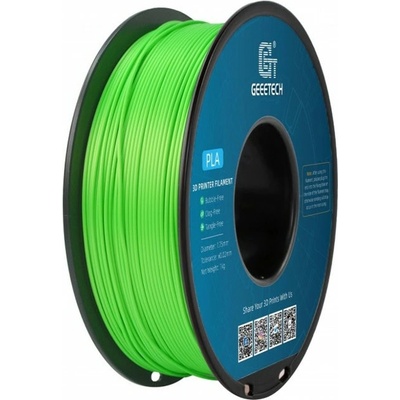 Geeetech Филамент за 3D принтер Geeetech, PLA, 1.75mm, зелен, 1000 g (700-001-0423)