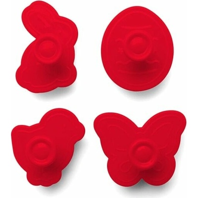 Vykrajovačka s pístem velikonoční plastová /kov sada 4díl.