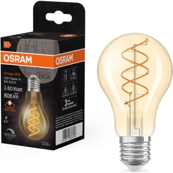 OSRAM Vintage 1906 led cla60 dim gold 60 8w/922 e27 ledvance (202401309)