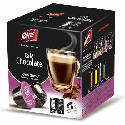 Café René Hot Chocolate 16 kapsúl pre Dolce Gusto kávovary