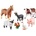 Learning Resources Игрален комплект Learning Resources - Животни от фермата, големи (LER0694)