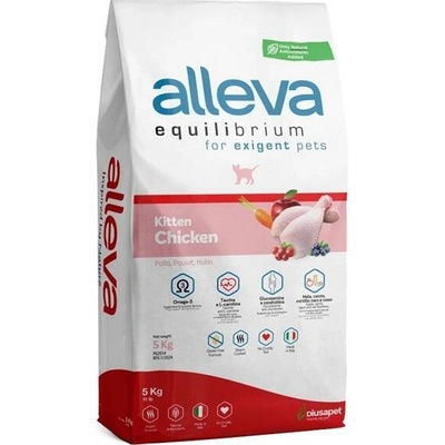 ALLEVA EQUILIBRIUM Cat Kitten Chicken 5 kg