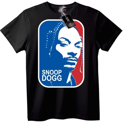 NOONEBRAND Тениска Snoop Dogg Музикална Икона - XS, White
