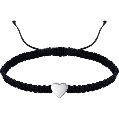 Olivie Provázkový náramek SRDCE 9677