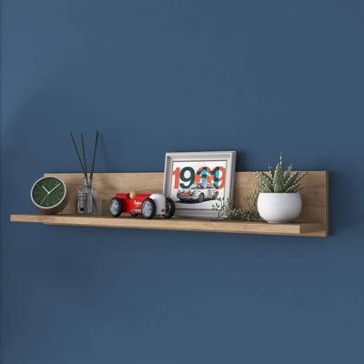 ASIR GROUP Етажерка RANI 90x15 см кафяв (AS1727)