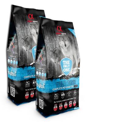 Alpha Spirit The Only One Dog Wild Fish 2 x 12 kg