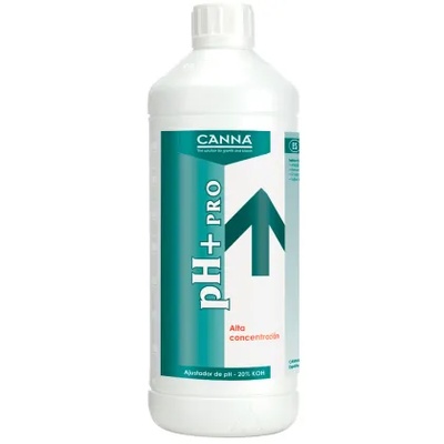 CANNA PH + Pro 20% 1L - регулатор за покачване на Ph във фаза Цъфтеж
