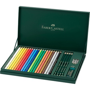 Faber-Castell - Mixed Media Gift Set 26 Pieces Polychromo - 210051 (210051)