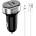 Earldom Зарядно устройство за кола Earldom ES-CC14, 1xUSB, 1xType-C, С Micro USB кабел, Черен - 40241