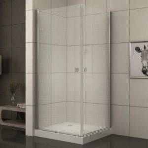 Inter Ceramic Душ кабина ICS 109SQ, 90x90x200см, 6мм (109SQ)