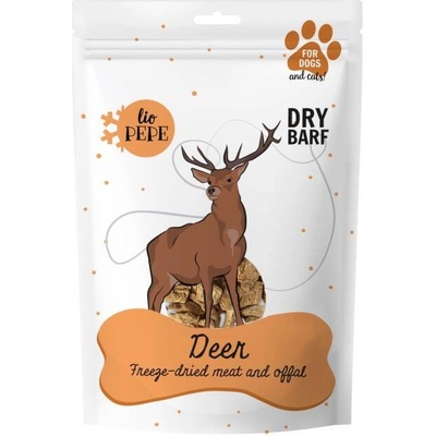 ANIMAL PACK Lio PEPE Jelení lyofilizovaná pochoutka jelení maso 60 g